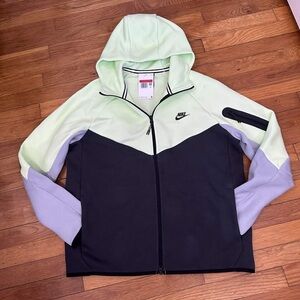 *New* Nike Sportwear Fleece Green Black Grey (HV0949-361) Size L